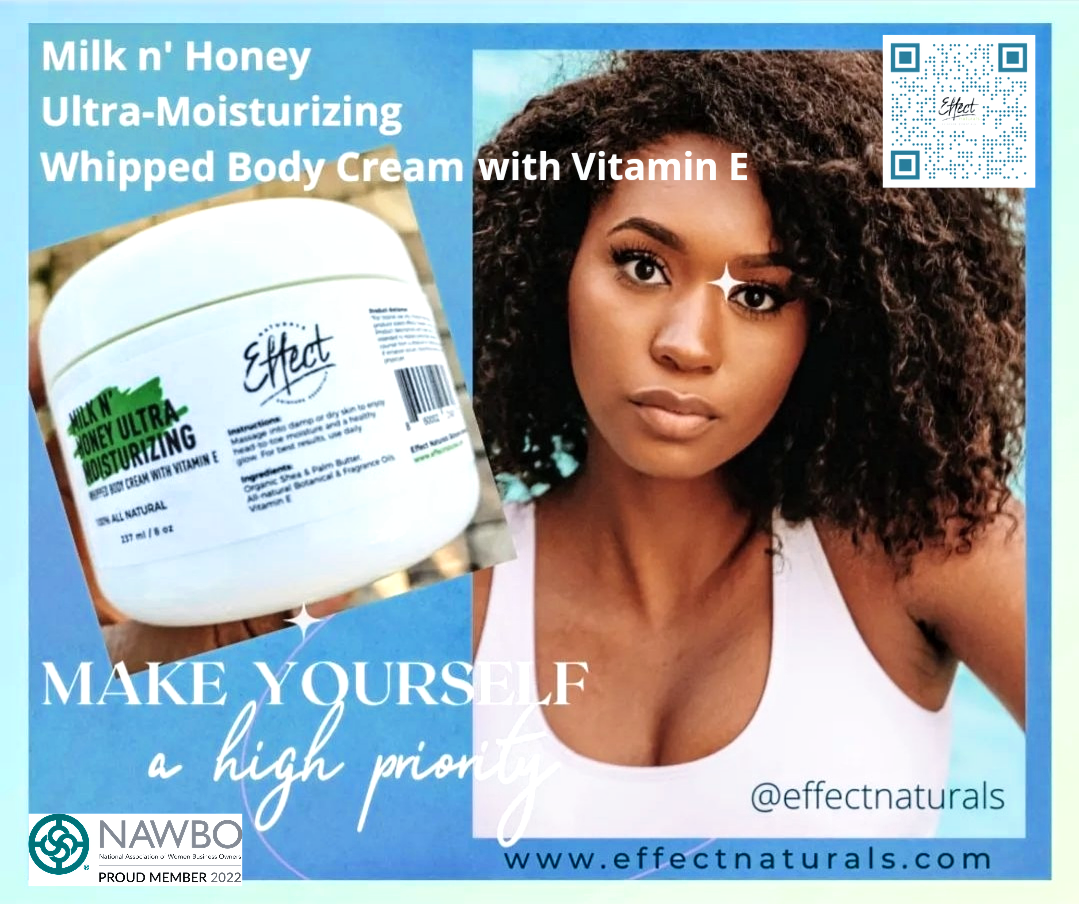 Milk n' Honey Ultra-Moisturizing Whipped Body Cream with Vitamin E (8 oz.)